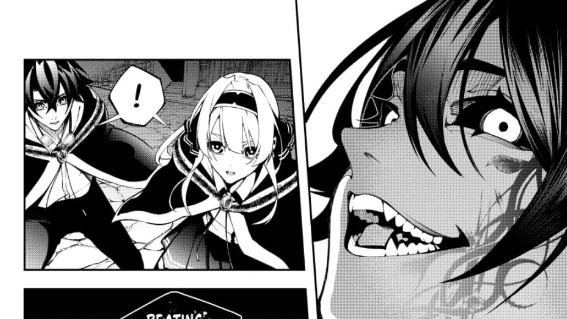 Will Serfort, Lihanna, and Shade, as seen in the chapter (Image via Kodansha)